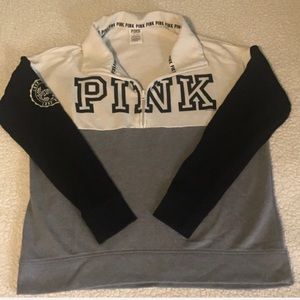 Victoria's Secret PINK Quarter zip